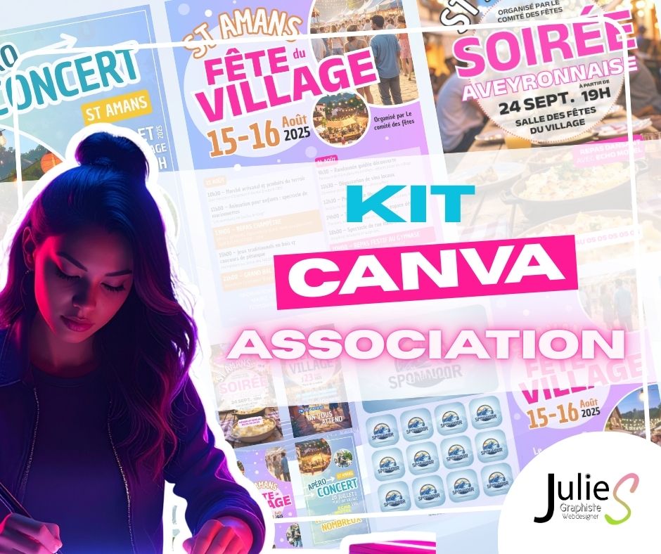 KIT CANVA POUR LA COMMUNICATION DES ASSOCIATIONS